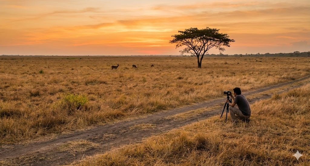 waktu terbaik mengunjungi Savana Bekol agar rumput menguning