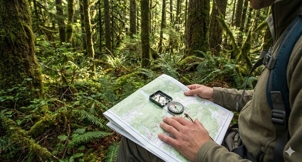 membaca peta dan kompas